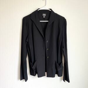 Eileen Fisher Black Cardigan Sweater Women's Size Small